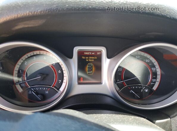 3C4PDCAB3JT266783 2018 DODGE JOURNEY White ხელსაწყოთა პანელის ხედი