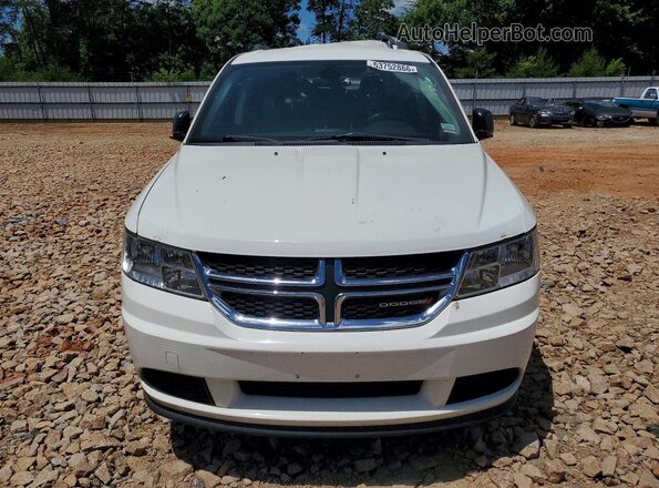 3C4PDCAB3JT266783 2018 DODGE JOURNEY White წინა ხედი