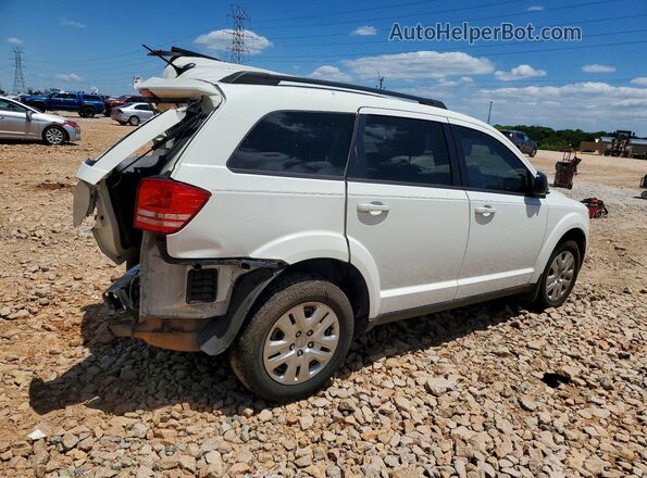 3C4PDCAB3JT266783 2018 DODGE JOURNEY White უკანა მარჯვენა