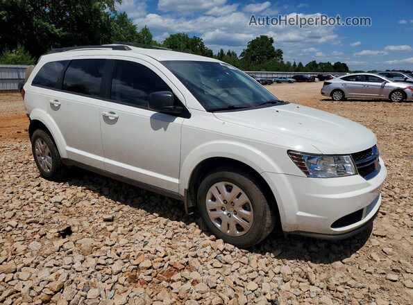3C4PDCAB3JT266783 2018 DODGE JOURNEY White წინა მარჯვენა