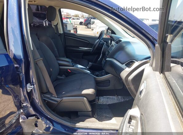 3C4PDCAB3JT474033 2018 DODGE JOURNEY Blue Vista interior delantera