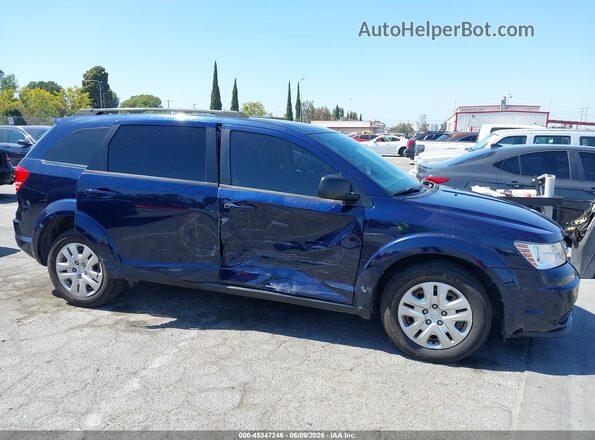 3C4PDCAB3JT474033 2018 DODGE JOURNEY Blue Vista frontal