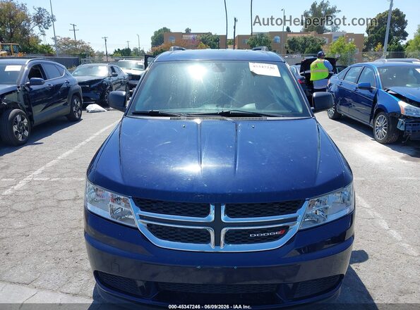3C4PDCAB3JT474033 2018 DODGE JOURNEY Blue Vista del cuadro de instrumentos