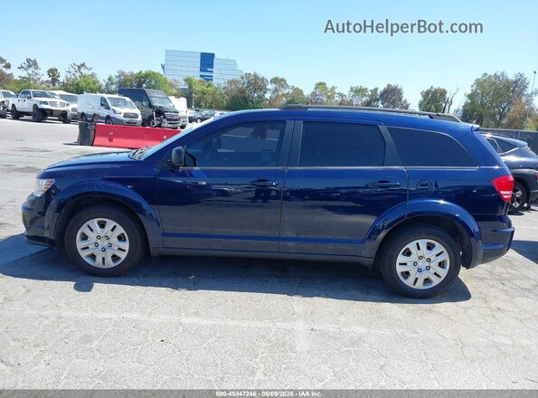 3C4PDCAB3JT474033 2018 DODGE JOURNEY Blue Vista interior de 360 grados