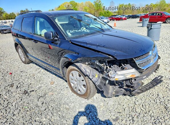 3C4PDCAB3JT526910 2018 DODGE JOURNEY Black წინა მარჯვენა