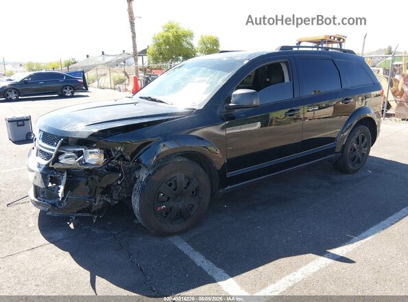 3C4PDCAB3KT853700 2019 DODGE JOURNEY Black Vista tres cuartos delantera izquierda