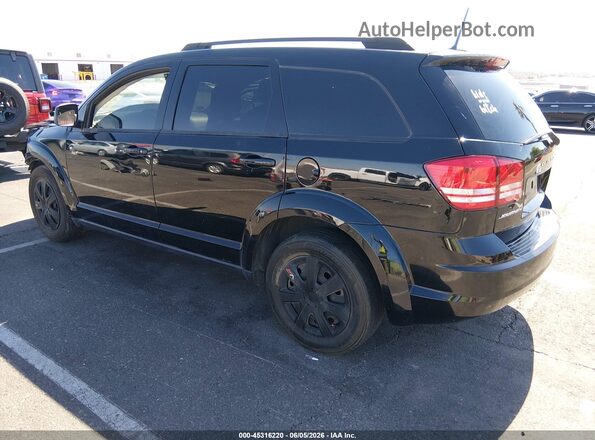3C4PDCAB3KT853700 2019 DODGE JOURNEY Black Trasero izquierdo