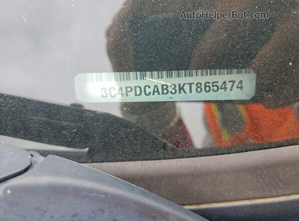 3C4PDCAB3KT865474 2019 DODGE JOURNEY Gray 