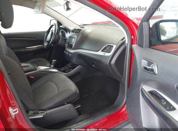 3C4PDCAB4GT110664 2016 DODGE JOURNEY Red Вид салону спереду