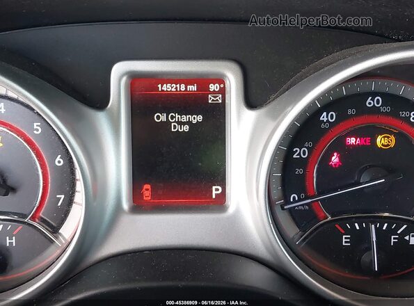 3C4PDCAB4GT110664 2016 DODGE JOURNEY Red 