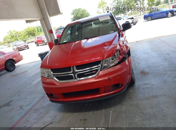 3C4PDCAB4GT110664 2016 DODGE JOURNEY Red Вид щитка приладів