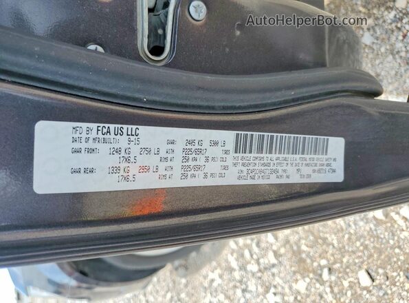 3C4PDCAB4GT132454 2016 DODGE JOURNEY Gray 