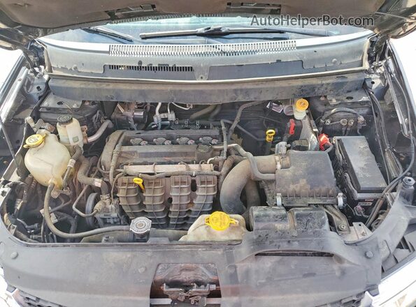3C4PDCAB4GT151814 2016 DODGE JOURNEY Black Vista del compartimento del motor