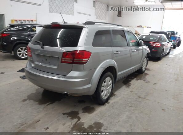 3C4PDCAB4HT602693 2017 DODGE JOURNEY Silver Rear right
