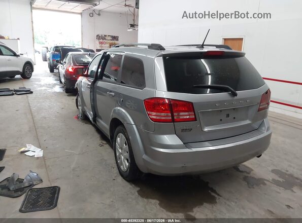 3C4PDCAB4HT602693 2017 DODGE JOURNEY Silver Rear left
