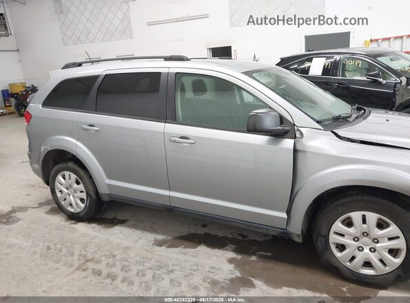 3C4PDCAB4HT602693 2017 DODGE JOURNEY Silver Rear interior view