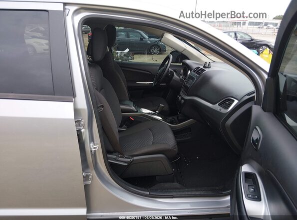 3C4PDCAB4JT187090 2018 DODGE JOURNEY Silver Vista interior delantera