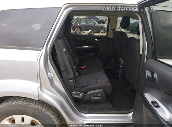 3C4PDCAB4JT187090 2018 DODGE JOURNEY Silver Vista de la etiqueta del VIN