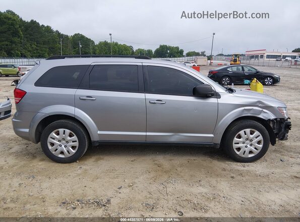3C4PDCAB4JT187090 2018 DODGE JOURNEY Silver Vista interior de 360 grados