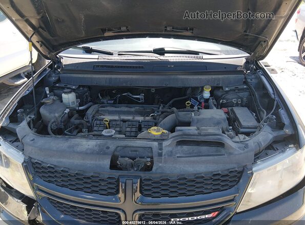 3C4PDCAB4JT235638 2018 DODGE JOURNEY Black Widok z tyłu