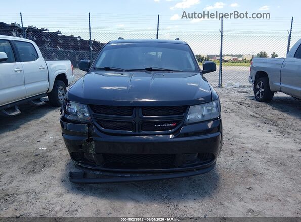 3C4PDCAB4JT235638 2018 DODGE JOURNEY Black Widok wnętrza z tyłu