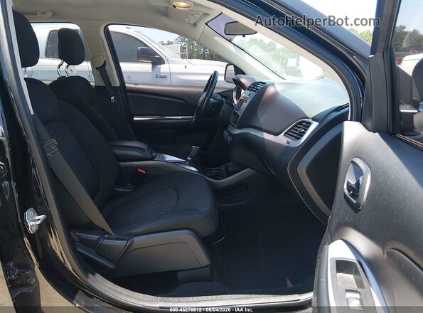 3C4PDCAB4JT235638 2018 DODGE JOURNEY Black Widok wnętrza z przodu
