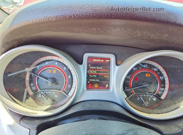3C4PDCAB4JT242945 2018 DODGE JOURNEY Red 