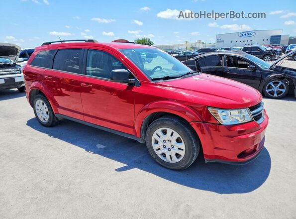 3C4PDCAB4JT242945 2018 DODGE JOURNEY Red 