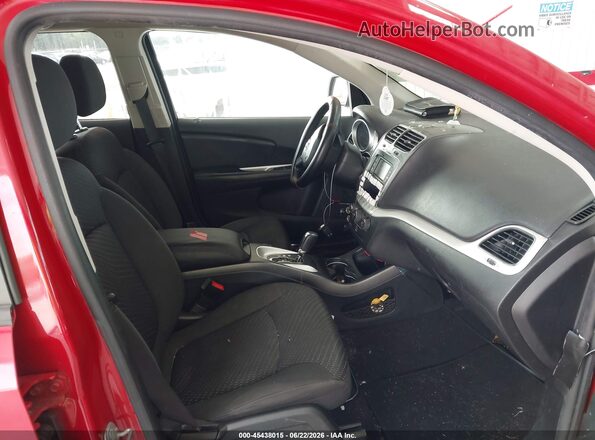 3C4PDCAB4JT302464 2018 DODGE JOURNEY Red Вид салону спереду