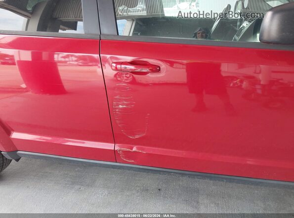 3C4PDCAB4JT302464 2018 DODGE JOURNEY Red Вид спереду