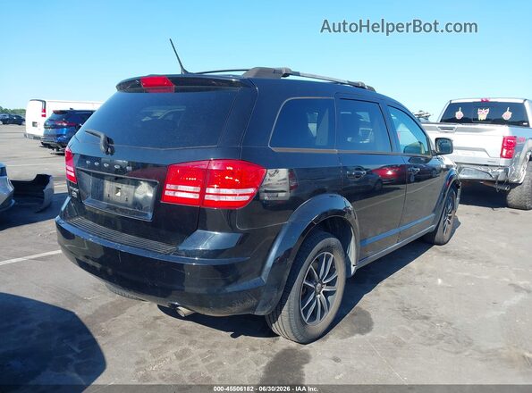 3C4PDCAB4JT375723 2018 DODGE JOURNEY Black Tył prawy