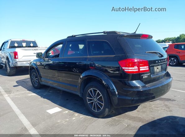 3C4PDCAB4JT375723 2018 DODGE JOURNEY Black Tył lewy