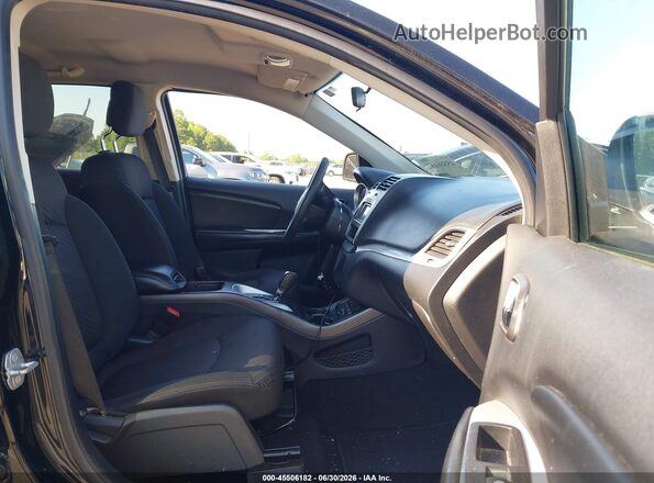 3C4PDCAB4JT375723 2018 DODGE JOURNEY Black Widok wnętrza z przodu