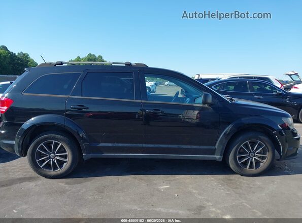 3C4PDCAB4JT375723 2018 DODGE JOURNEY Black Widok wnętrza z tyłu