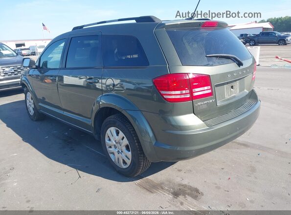 3C4PDCAB4JT383675 2018 DODGE JOURNEY Зеленый Задняя левая четверть