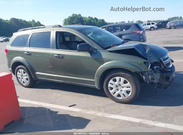 3C4PDCAB4JT383675 2018 DODGE JOURNEY Зеленый Панорамный вид салона 360°
