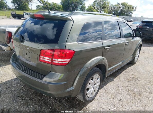 3C4PDCAB4JT443292 2018 DODGE JOURNEY Green Հետևի աջ