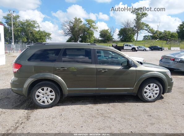 3C4PDCAB4JT443292 2018 DODGE JOURNEY Green Սալոնի հետևի տեսք