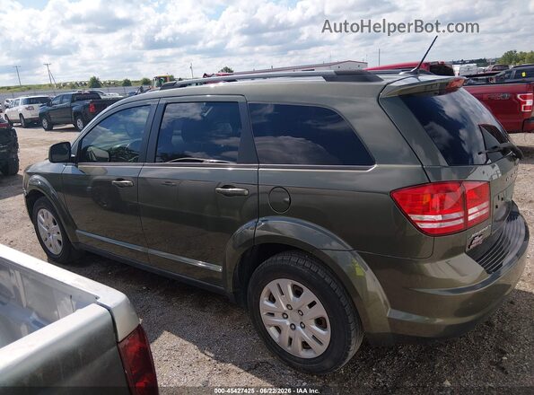 3C4PDCAB4JT443292 2018 DODGE JOURNEY Green Սալոնի 360 աստիճան տեսք