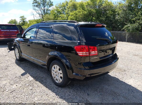 3C4PDCAB4JT519609 2018 DODGE JOURNEY Black Rear left
