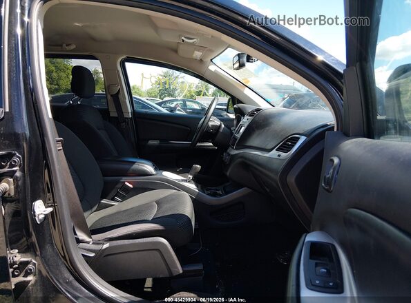 3C4PDCAB4JT519609 2018 DODGE JOURNEY Black Front interior view