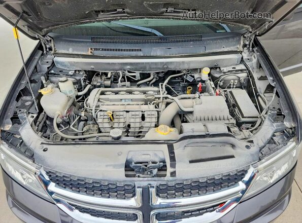 3C4PDCAB4LT249459 2020 DODGE JOURNEY Gray Vista del compartimento del motor
