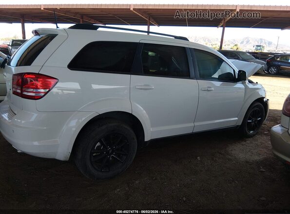 3C4PDCAB4LT274121 2020 DODGE JOURNEY Белый Вид задней части салона