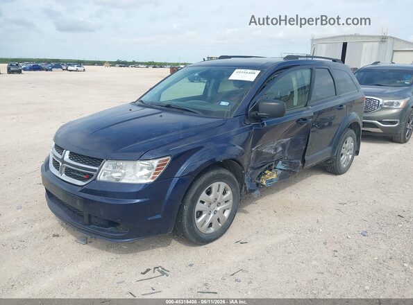 3C4PDCAB4LT274331 2020 DODGE JOURNEY Dark Blue წინა მარცხენა ხედი სამი მეოთხედიდან