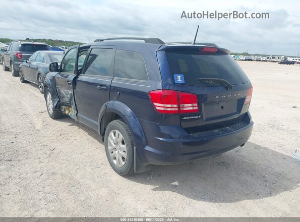 3C4PDCAB4LT274331 2020 DODGE JOURNEY Dark Blue უკანა მარცხენა