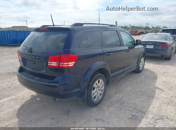 3C4PDCAB4LT274331 2020 DODGE JOURNEY Dark Blue უკანა მარჯვენა