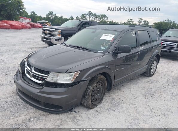 3C4PDCAB4LT277925 2020 DODGE JOURNEY Gray Առջևի ձախ երեք քառորդ տեսարան