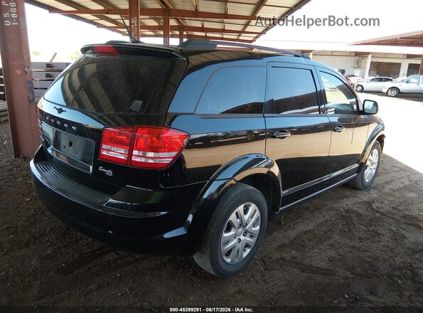 3C4PDCAB5HT601679 2017 DODGE JOURNEY Black Rear right