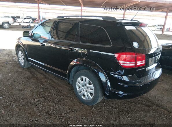 3C4PDCAB5HT601679 2017 DODGE JOURNEY Black Rear left