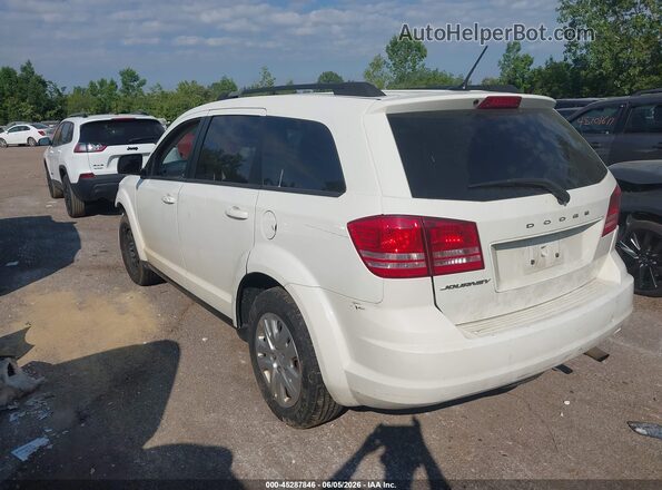 3C4PDCAB5JT183064 2018 DODGE JOURNEY White Задня ліва чверть